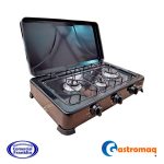 Cocina 3 Platos Acero Con Tapa Gastromaq