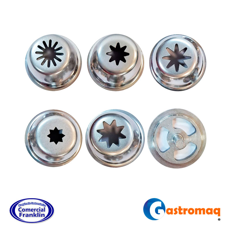 Accesorio-Para-Churros-6-Piezas-Gastromaq Accesorio Para Churros 6 Piezas Gastromaq - Imagen 1