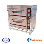 Horno De Piso 2 Cámaras a Gas Bandeja 40x60 cm. Gastromaq
