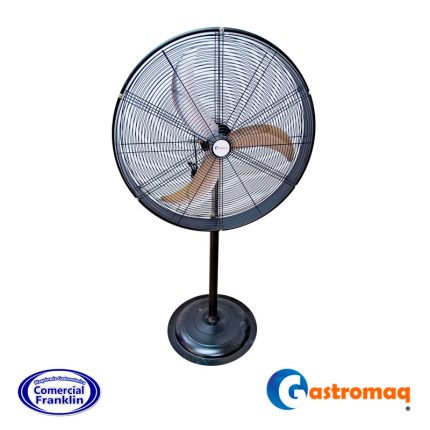 Ventilador Tipo Turbina Industrial Pedestal 26" Gastromaq