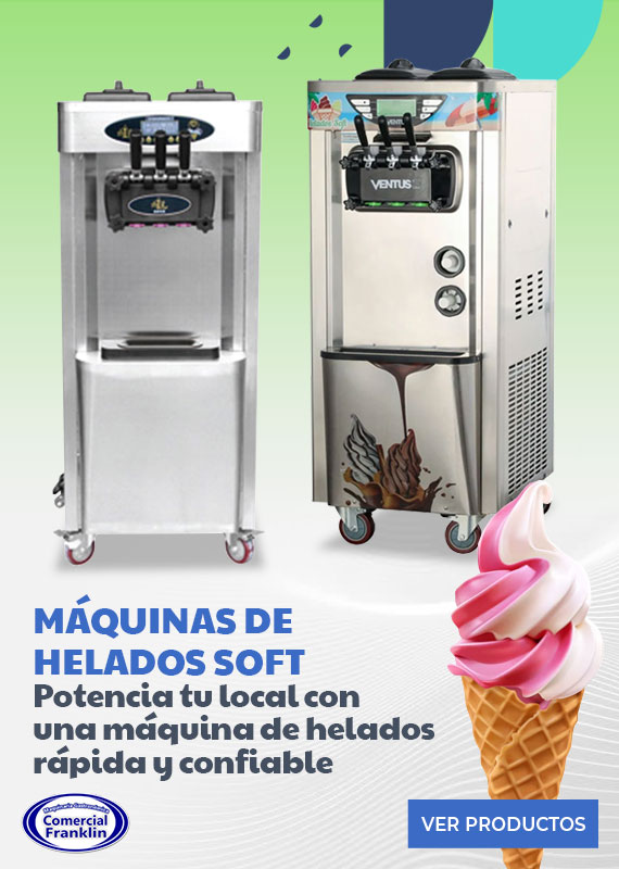 Maquinas de helados soft