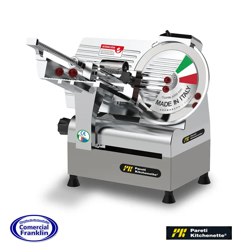 Cortadora-De-Cecinas-300-mm.-Sobremesa-Automática Cortadora De Cecinas 300 mm. Sobremesa Automática Pareti-Kitchenette - Imagen 1