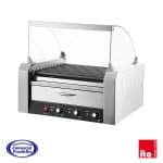 Calentador Hot Dog 11 Rodillos Con Cúpula y Mantenedor De Pan ITA