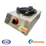 Cocina Fogón 1 Plato a Gas Sobremesa Acero Gastromaq - Imagen 2