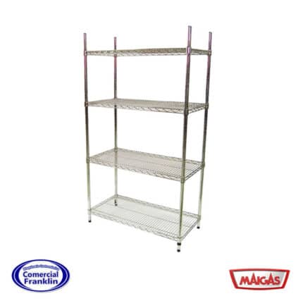 Estante Cromado 90x60 cm. Maigas
