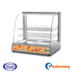 Vitrina Templada 66 cm. 2 Repisas Gris Gastromaq