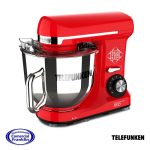 Batidora 6 Lts. Eléctrica Planetarium 1000 Roja Telefunken
