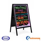 Caja De Luz Para Publicidad 60x90 cm Con Soporte Gastromaq