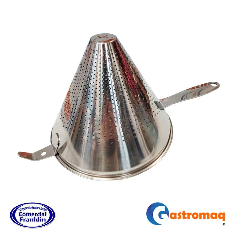 Colador-Chino-Full-Acero-20-cm.-Gastromaq-2 Colador Chino Full Acero 20 cm. Gastromaq - Imagen 1