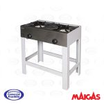 Anafe 2 platos 30x30 cms. Maigas