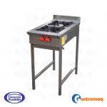 Anafe a Gas 2 Platos Alto 30x30 cms. Gastromaq