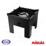Anafe negro 1 plato bajo 43x43 cms. Maigas