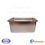 Asadera Con Asa Tapa 36x27x15 cms. Acero Inoxidable Gastromaq - Imagen 2