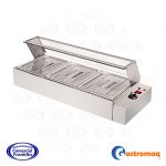 Baño María 3 Depósitos 1/2 Vidrio Recto Gastromaq