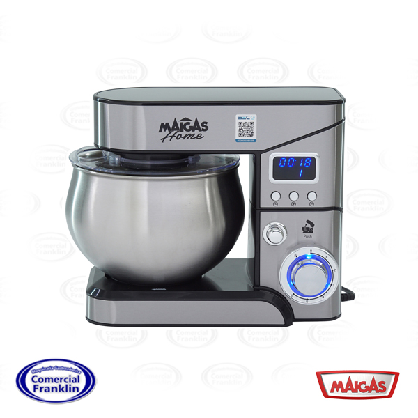 Batidora-5-Lts.-Acero-Inoxidable-Lorenzza-Maigas.jpg Batidora 5 Lts. Acero Inoxidable Lorenzza Maigas - Imagen 1