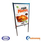 Caja De Luz Para Publicidad 60x90 cm Con Soporte Gastromaq