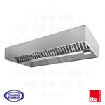 Campana Central Acero Inoxidable 200x130x35 cm. + 8 Filtros