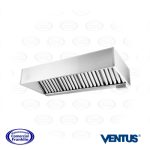 Campana Mural Acero Inoxidable 1,5 mts. + Filtros Ventus