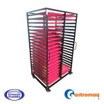 Carro Bandejero Para 80 Bandejas Casino 44x35 cm. Gastromaq - Imagen 2