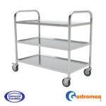 Carro Transportador 3 Niveles 87x49 cm. Gastromaq