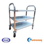Carro Transportador 3 Niveles Acero Gastromaq