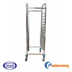 Carro bandejero 15 niveles acero inoxidable bandejas 60x40 cm. mod.3 Gastromaq - Imagen 2