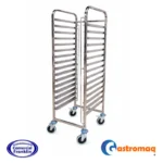 Carro bandejero 15 niveles acero inoxidable bandejas 60x40 cm. mod.3 Gastromaq