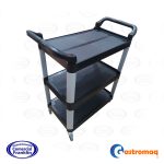 Carro servicio multiuso 3 niveles 66x40 cm. Gastromaq