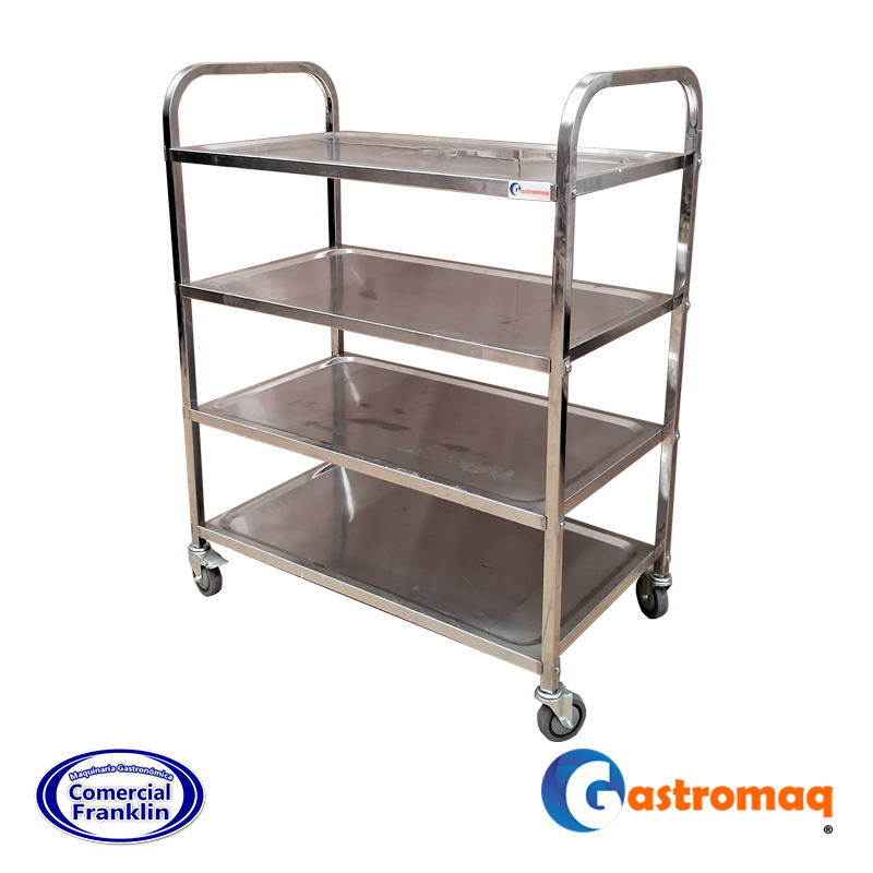 Carro-transportador-4-niveles-120x60-cm.-Gastromaq.jpg Carro transportador 4 niveles 120x60 cm. Gastromaq - Imagen 1