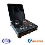 Cocina 4 Platos Acero Con Tapa Gastromaq