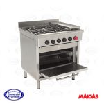 Cocina 4 platos Churrasquera Maigas - Imagen 2