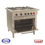 Cocina 5 Platos Con Horno Certificada GN Maigas - Imagen 2