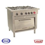 Cocina 5 Platos Con Horno Certificada GN Maigas