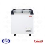 Congelador 163 lts. Isla Vidrio Curvo Maigas