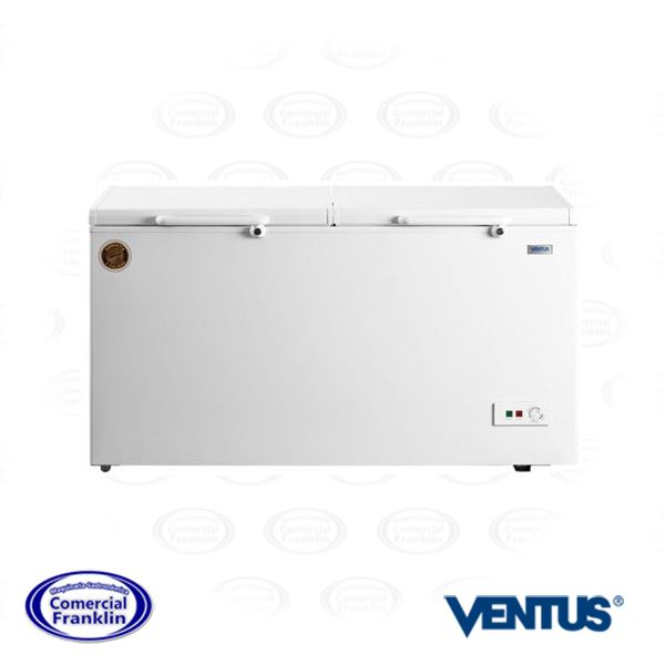 Congeladora-430-lts.-Tapa-Dura-2-Puertas-Iluminacion-LED-Ventus.jpg Congeladora 430 lts. Tapa Dura 2 Puertas Iluminación LED Ventus - Imagen 1