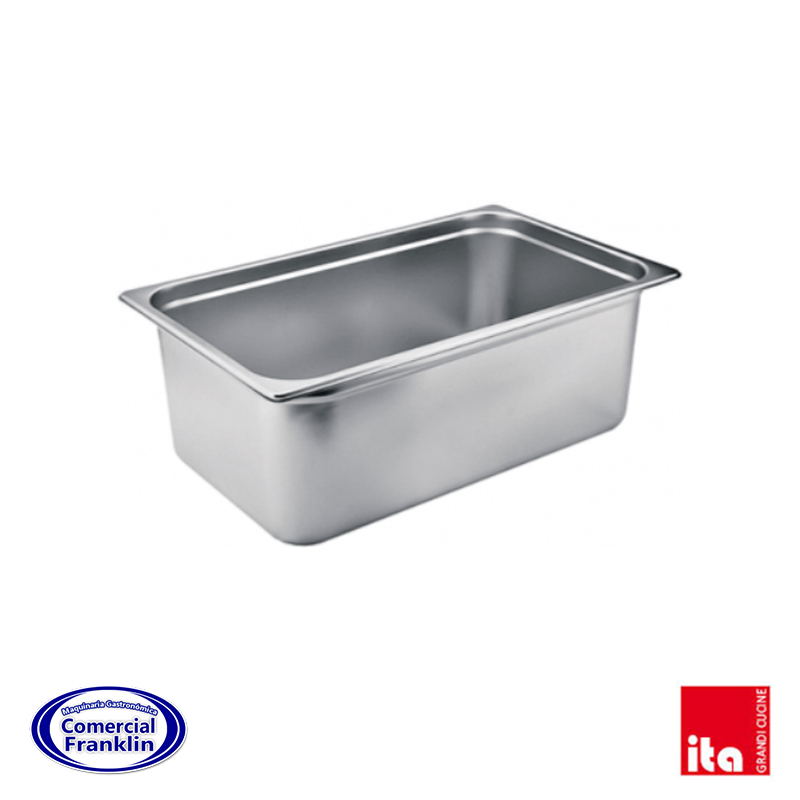 Depósito Acero GN 1-1x15 32.5x53x15 cm. ITA Depósito Acero GN 1/1x15 32.5x53x15 cm. ITA - Imagen 1