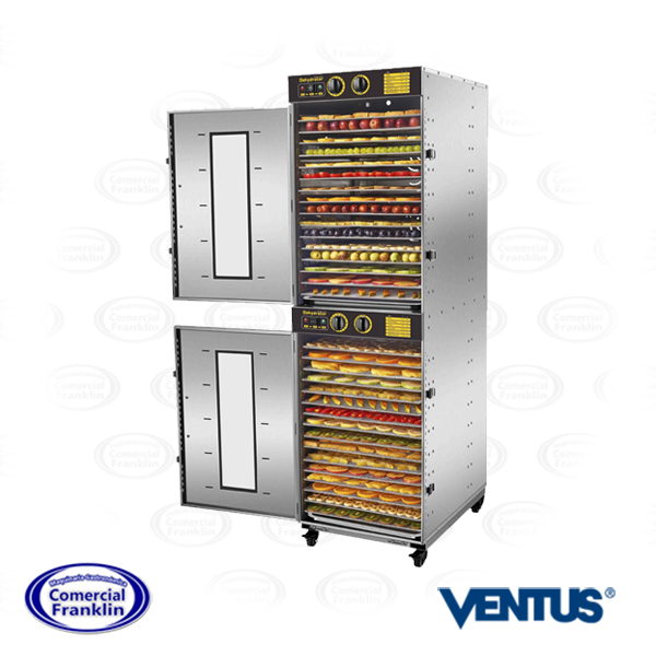 Deshidratador-Acero-32-Bandejas-Ventus.jpg Deshidratador Acero 32 Bandejas Ventus - Imagen 1