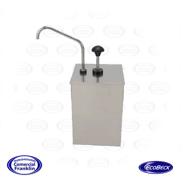 Dispensador-Salsa-Acero-1-Deposito-3-Lts.jpg Dispensador Salsa Acero 1 Depósito 3 Lts. Ecobeck - Imagen 1