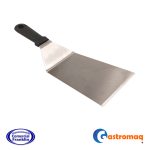 Espátula acero rectangular 14 cm. Gastromaq