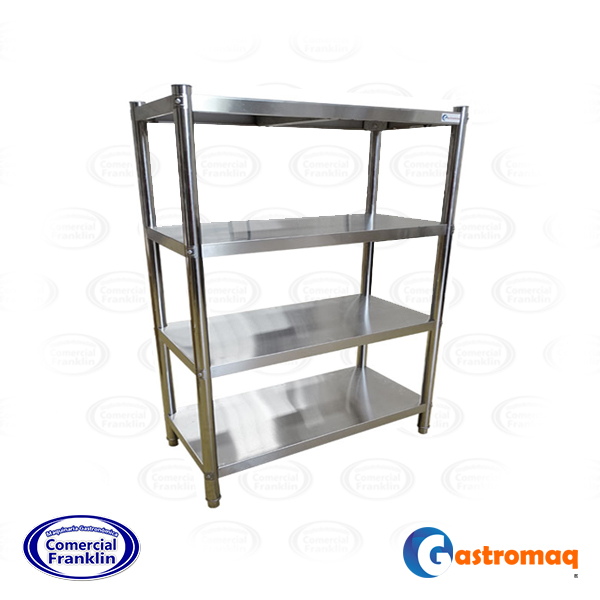 Estanteria-Lisa-4-Niveles-178x48x154-cm.-Gastromaq.jpg Estantería Lisa 4 Niveles 178x48x154 cm. Gastromaq - Imagen 1