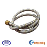 Flexible metal 1 mt. 3/8" HI X 3/82 HI gas Gastromaq