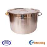 Fondo Acero Bajo 40x24 cm. Gastromaq