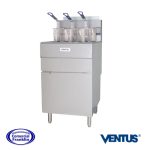 Freidora A Gas Alta Producción 3 Canastos 37 lts. Ventus - Imagen 2