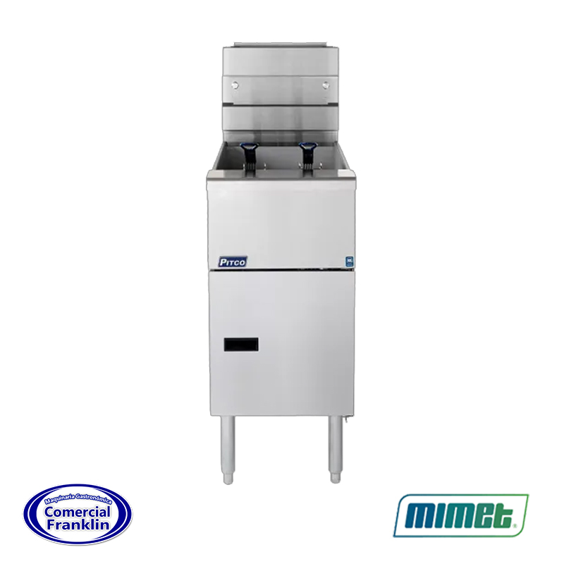 Freidora-Americana-2-Canastos-18-lts.-Pitco-Mimet-1.jpg Freidora Americana 2 Canastos 18 lts. Pitco Mimet - Imagen 1