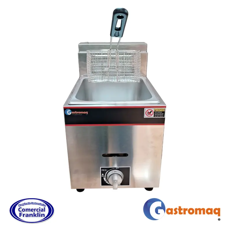 Freidora-a-gas-1-deposito-6-lts.-Gastromaq-5 Freidora a gas 1 deposito 6 lts. Gastromaq - Imagen 1