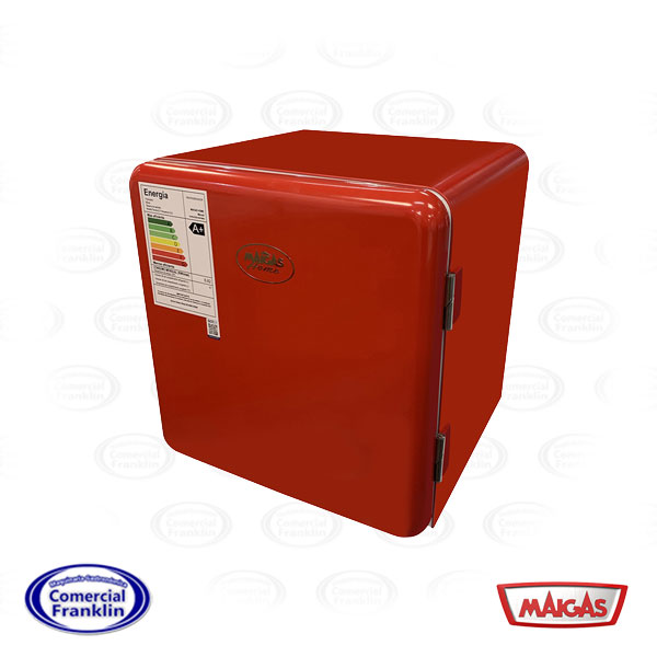 Frigobar-Retro-47-Lts.jpg Frigobar Retro 47 Lts. Rojo Maigas - Imagen 1
