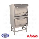 Horno a Gas 65x58 2 Cámaras Maigas