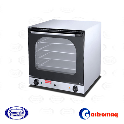 Horno-Convector-Electrico-4F.jpg Horno Convector Eléctrico 4F Con Humedad Sin Grill Gastromaq - Imagen 1