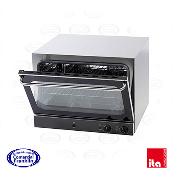 Horno-Convector-Electrico-8A-4-Bandejas-835x80x58-cm.-ITA.jpg Horno Convector Eléctrico 8A 4 Bandejas 83,5x80x58 cm. ITA - Imagen 1