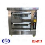 Horno De Piso 2 Cámaras 4 Bandejas Romata